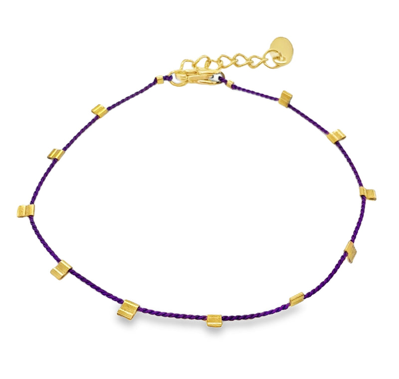 SILK THREAD BRACELET #807-00891