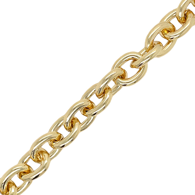 GOLD PLATED STERLING SILVER BRACELET