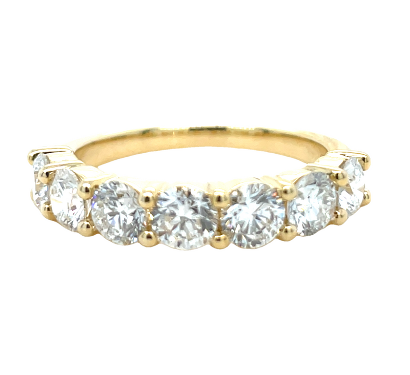 14K YELLOW GOLD DIAMOND RING