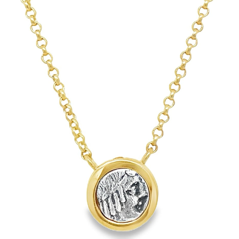 24K GOLD PLATED BRASS NECKLACE  #805-00574