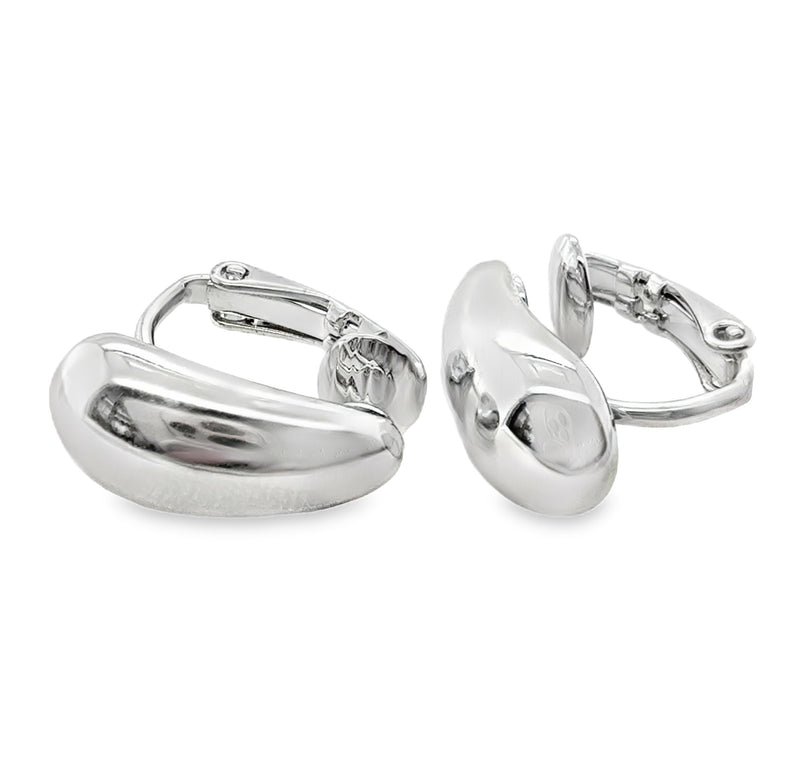 RHODIUM PLATED EARRINGS  #806-00688