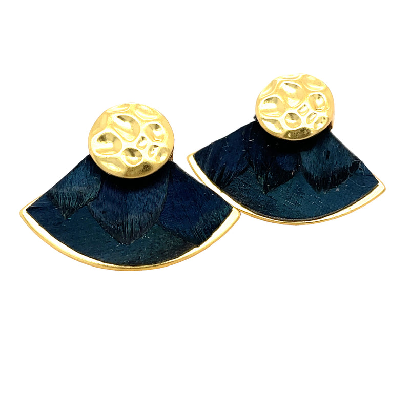 24K YELLOW GOLD PLATED EARRINGS