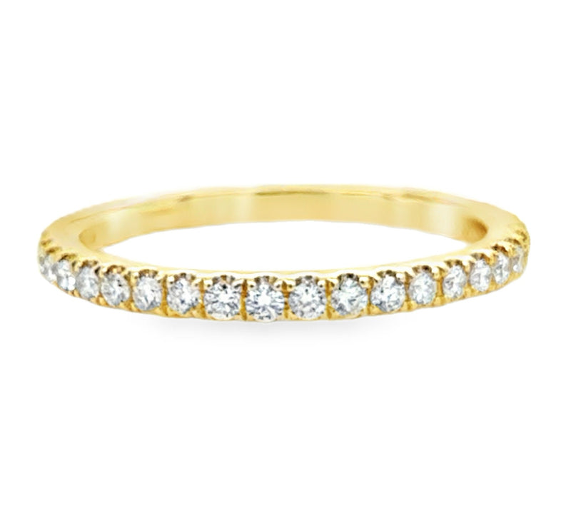 14K YELLOW GOLD DIAMOND RING  #110-00172
