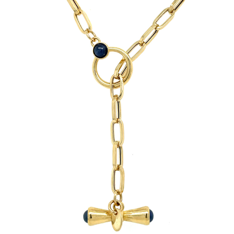 18K YELLOW GOLD NECKLACE