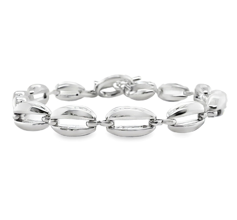 RHODIUM PLATED BRACELET  #807-00777
