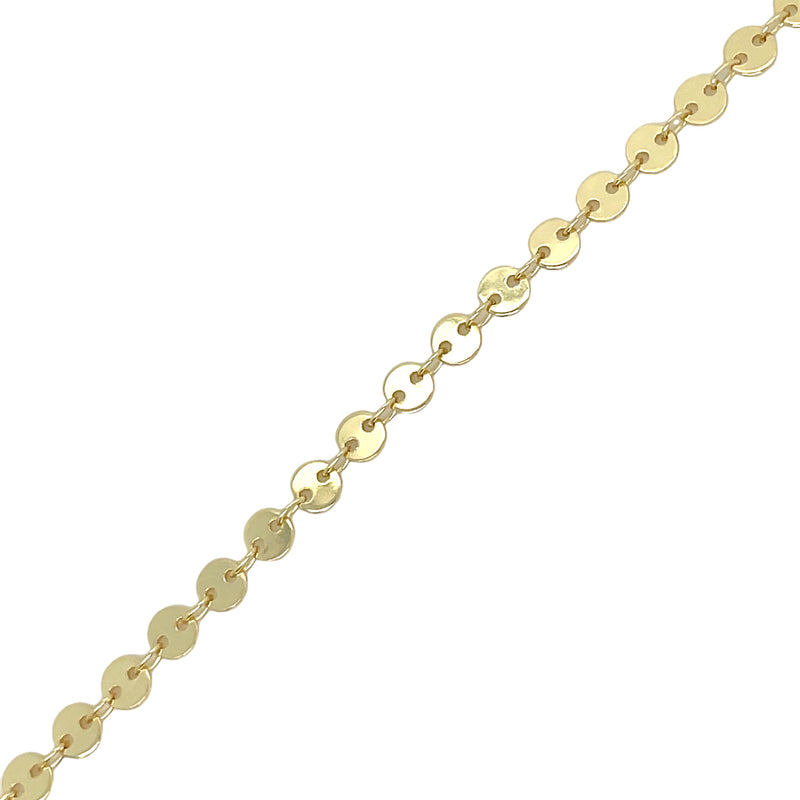 GOLD PLATED STERLING SILVER BRACELET