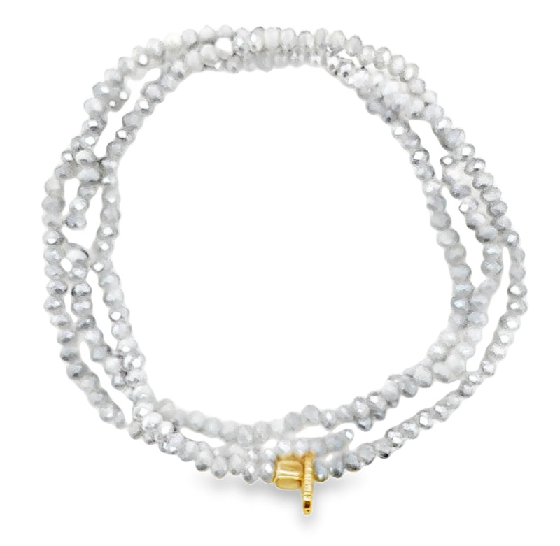 CRYSTAL BEADED BRACELET  #807-00704