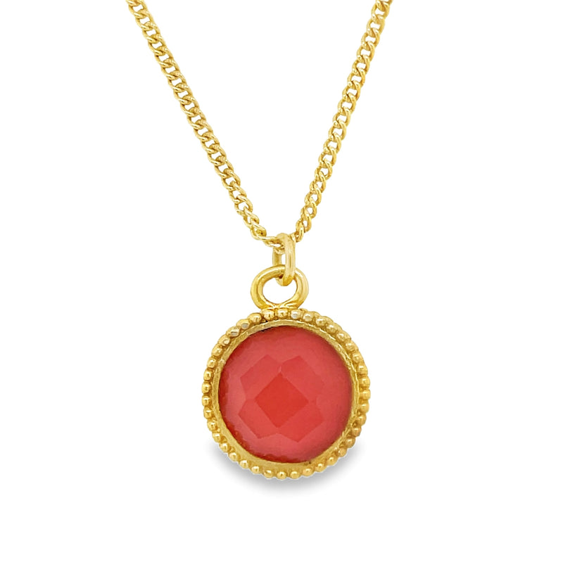 24K GOLD PLATED NECKLACE  #800-03833