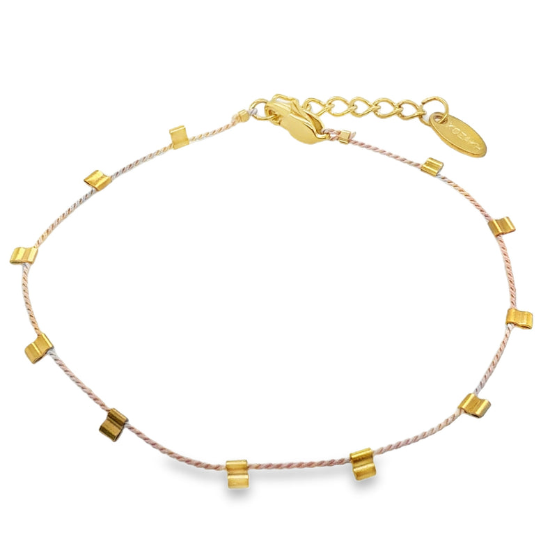 SILK THREAD BRACELET #807-00877
