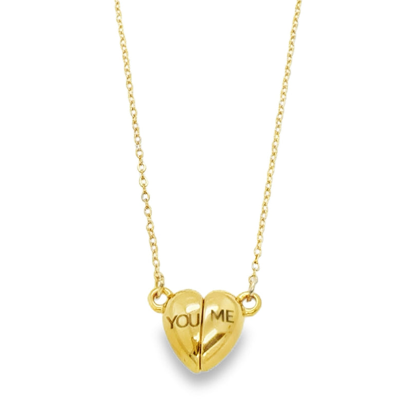 GOLD PLATED STAINLESS STEELNECKLACE  #805-00776