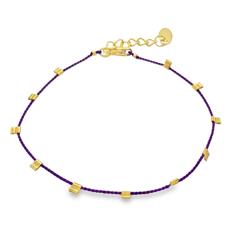 SILK THREAD BRACELET #807-00892