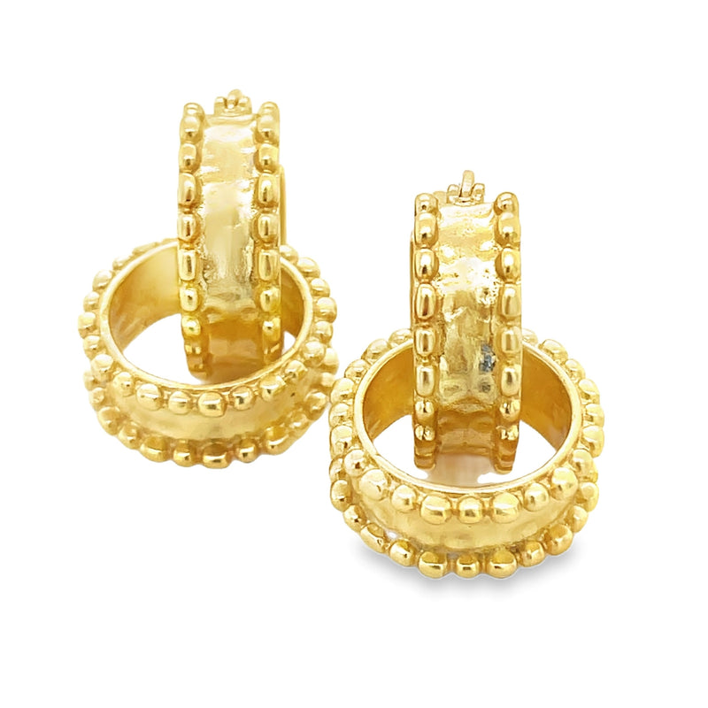 24K GOLD PLATED EARRINGS  #800-03801
