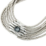 SILVER PLATED PEWTER NECKLACE