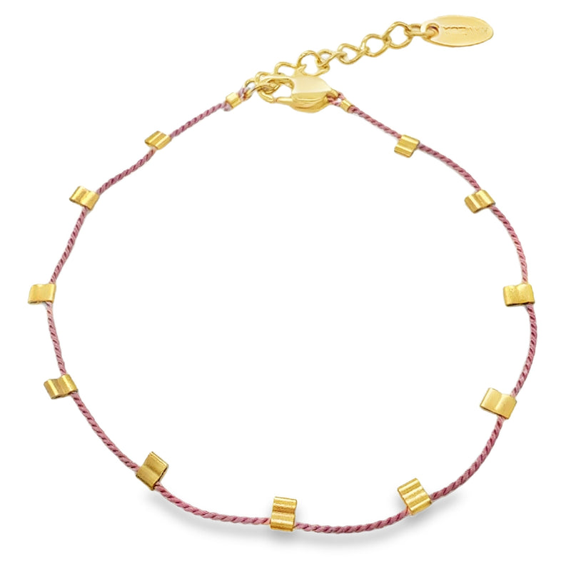 SILK THREAD BRACELET  #807-00870