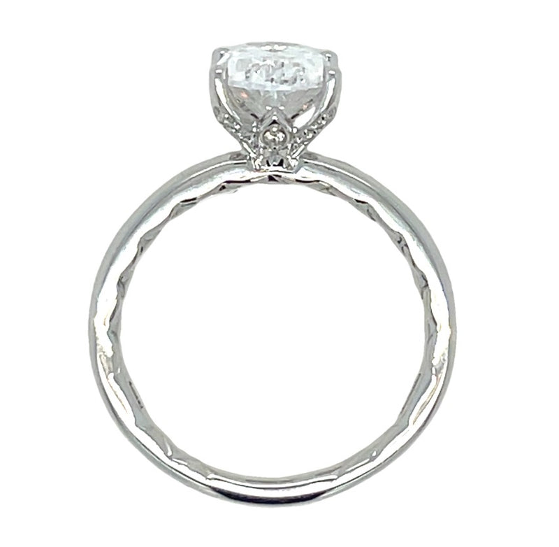 14K WHITE GOLD DIAMOND SEMI MOUNT