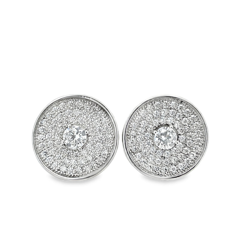 STERLING SILVER EARRINGS  #645-00388