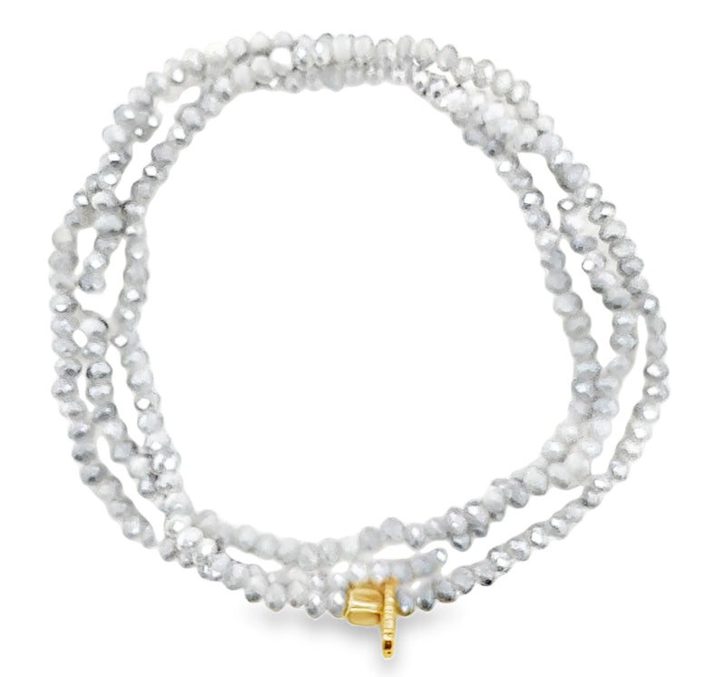CRYSTAL BEADED BRACELET  #807-00705