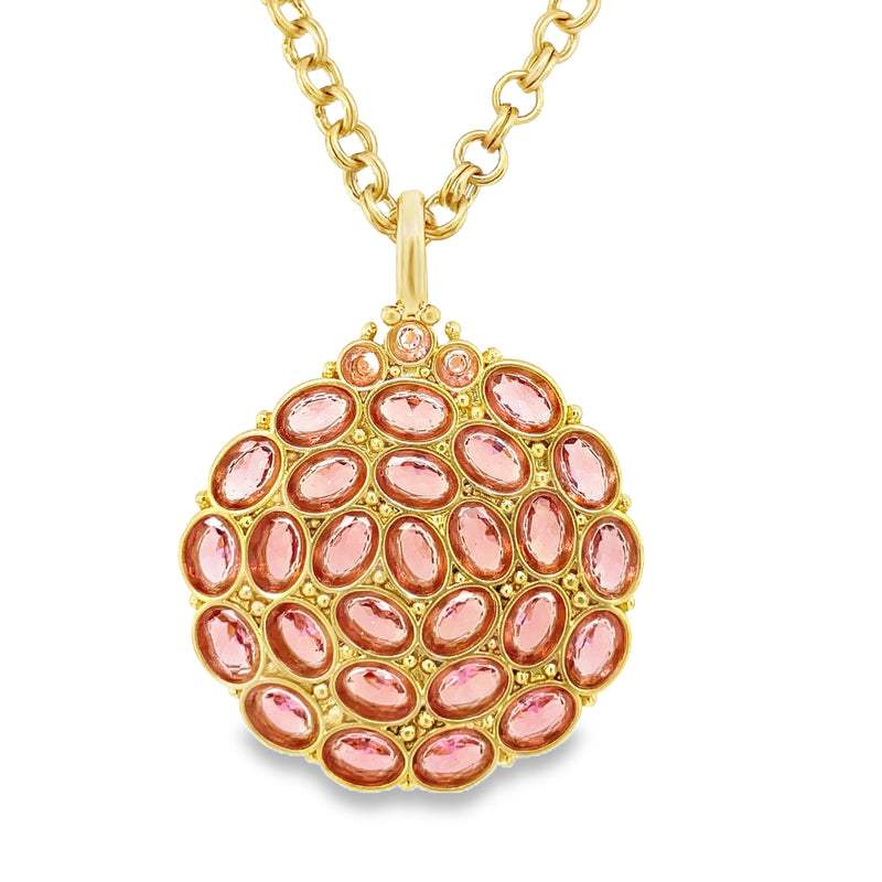 24K GOLD PLATED NECKLACE #800-03850