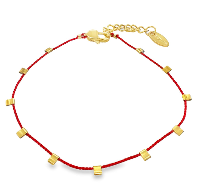 SILK THREAD BRACELET  #807-00894