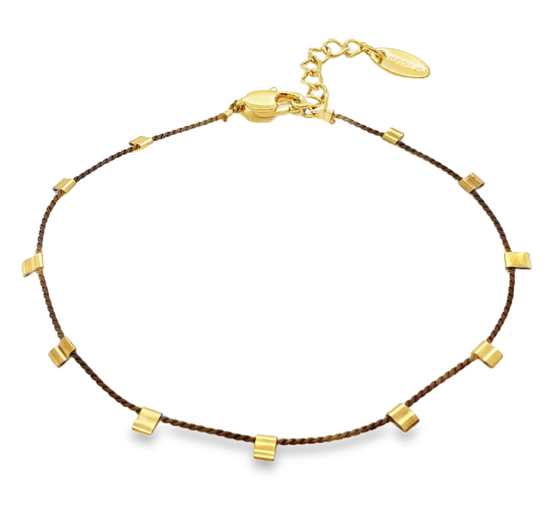 SILK THREAD BRACELET  #807-00882