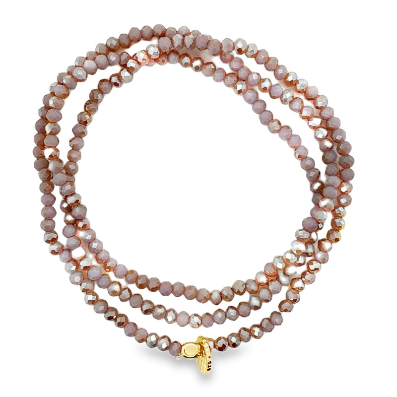 CRYSTAL BEADED BRACELET  #807-00758