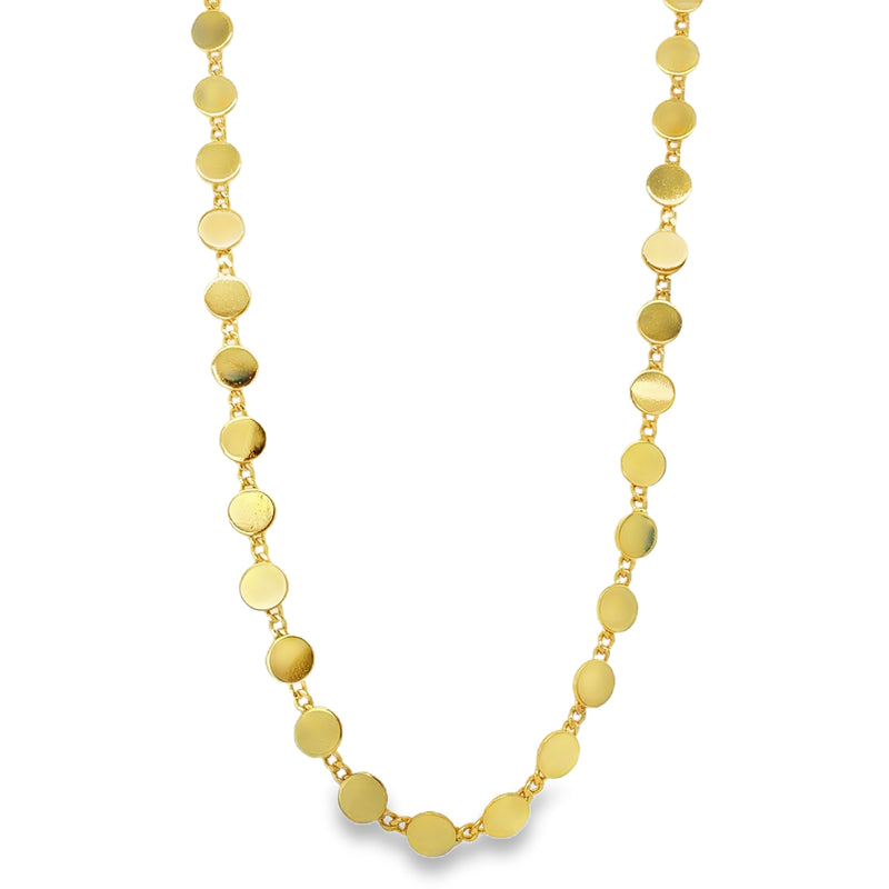 GOLD PLATED NECKLACE  #805-00742