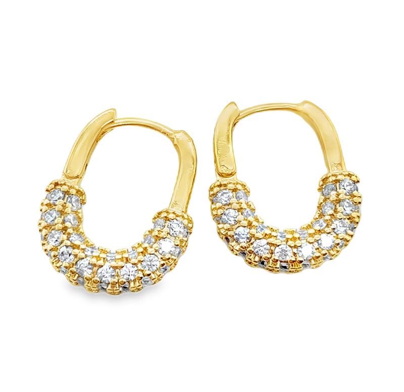 GOLD PLATED EARRINGS  #806-00694