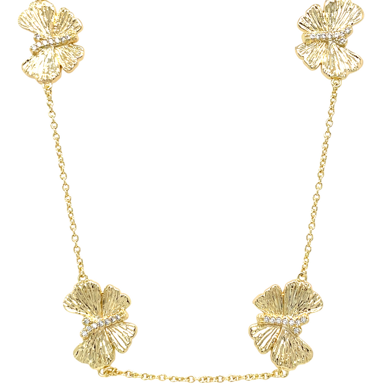 YELLOW GOLD PLATED NECKLACE