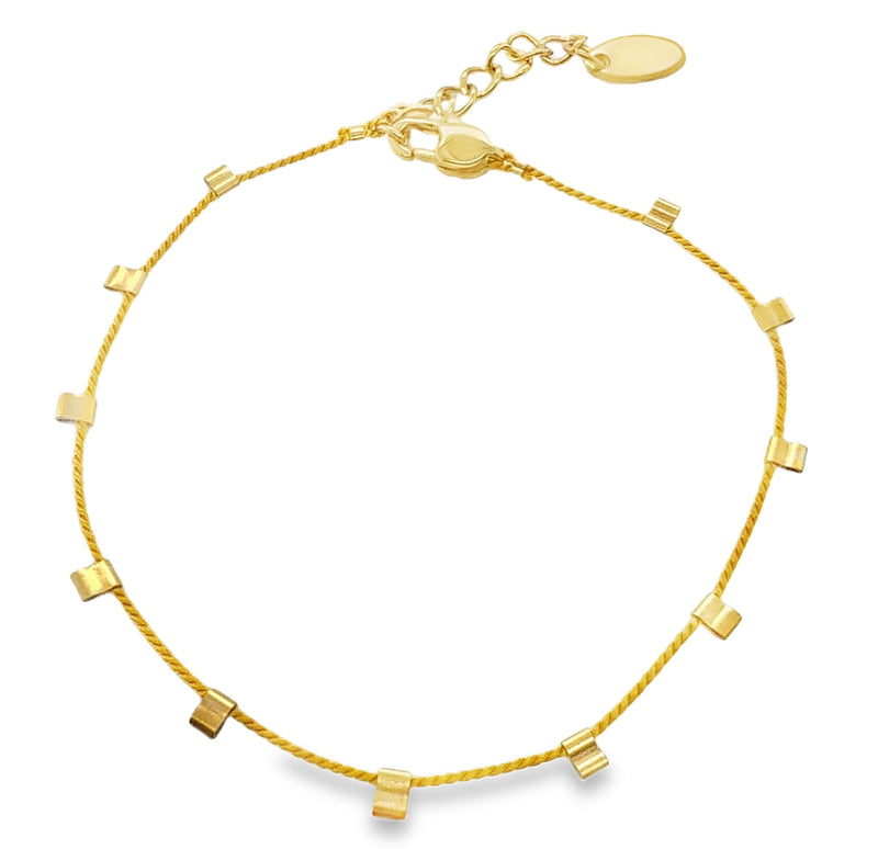 SILK THREAD BRACELET #807-00868