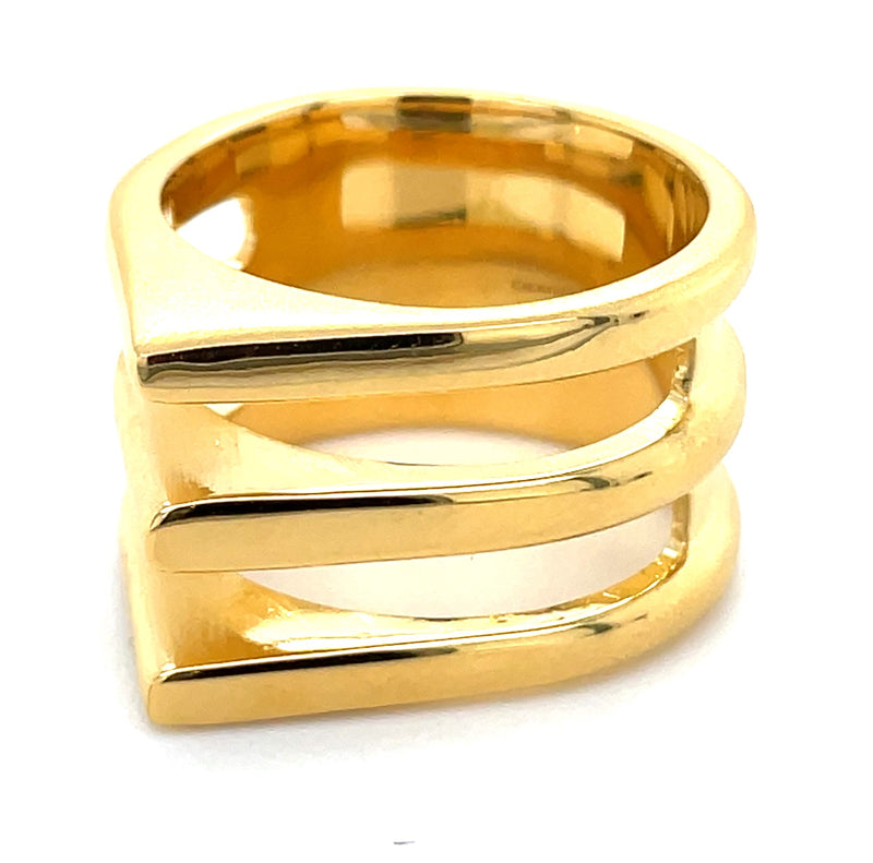 22K GOLD PLATED RING