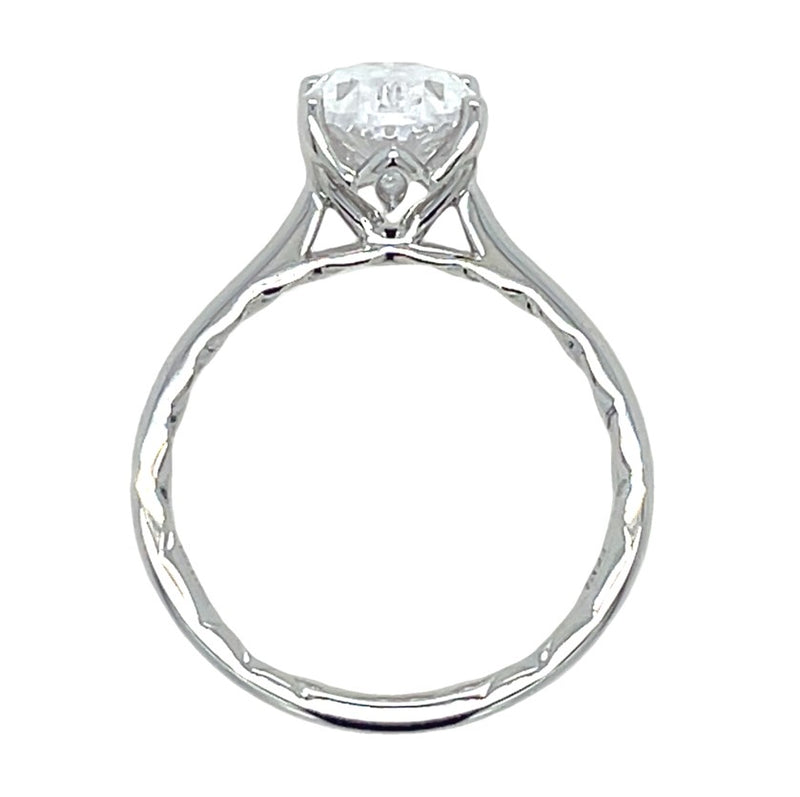 14K WHITE GOLD SEMI MOUNT