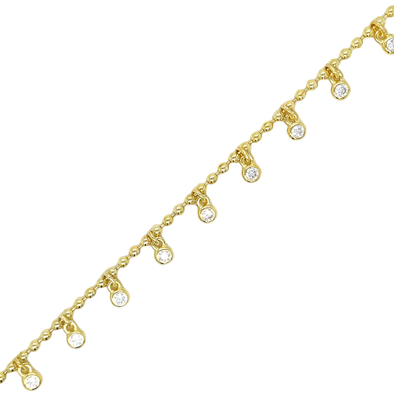 GOLD PLATED STERLING SILVER BRACELET