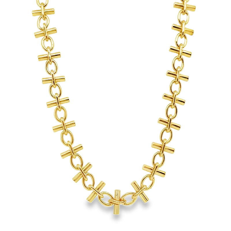 GOLD PLATED NECKLACE  #805-00754