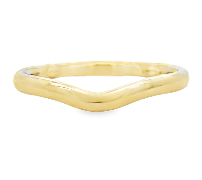 14K YELLOW GOLD BAND  #110-00147