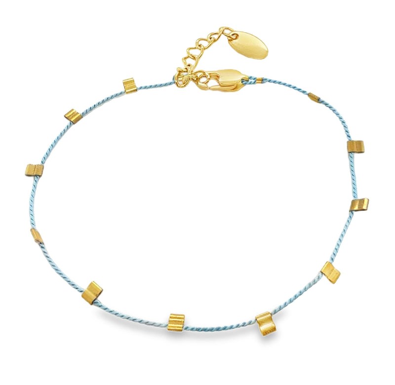 SILK THREAD BRACELET  #807-00889
