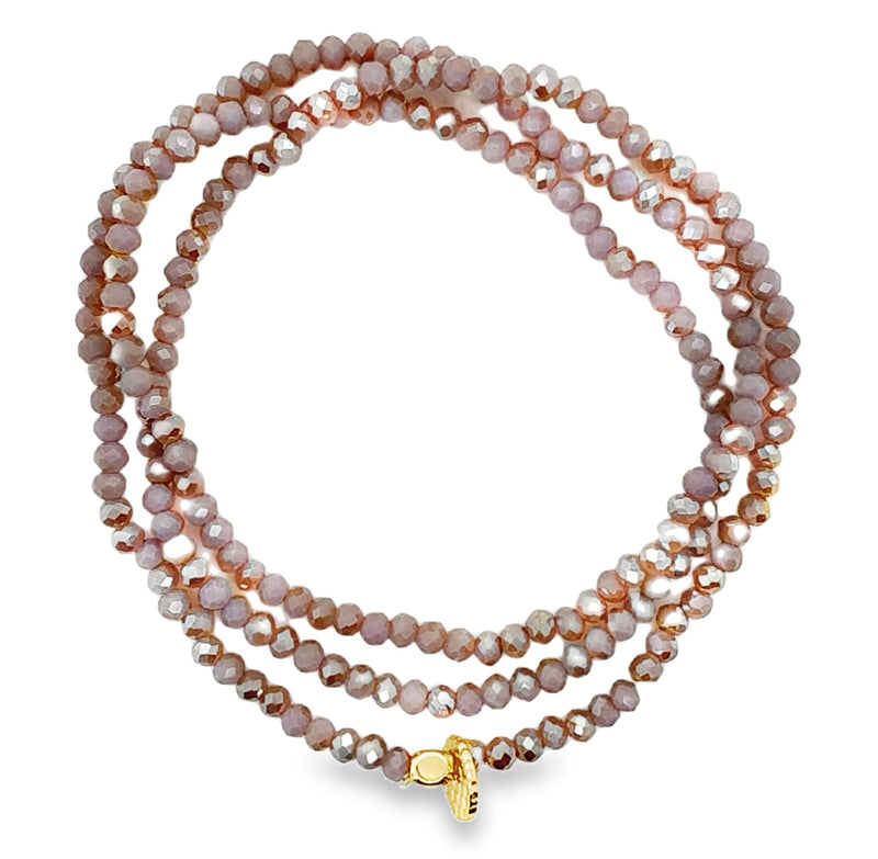 CRYSTAL BEADED BRACELET  #807-00759