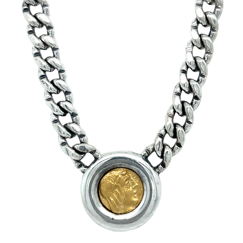 SILVER PLATED NECKLACE