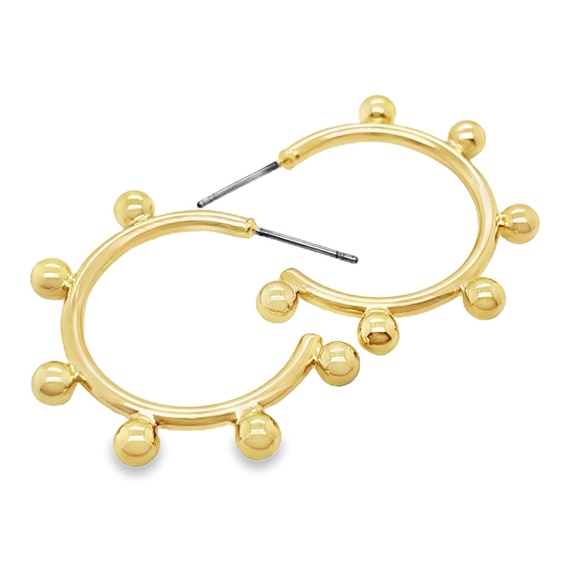 GOLD PLATED EARRINGS   #806-00584
