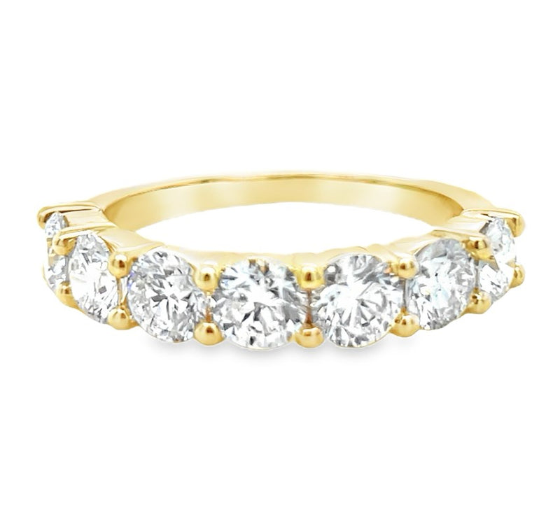 14K YELLOW GOLD DIAMOND RING  #110-00130