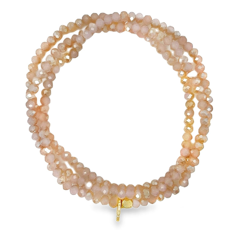 CRYSTAL BEADED BRACELET  #807-00752