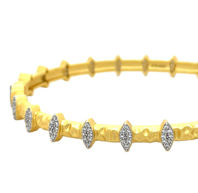 GOLD PLATED STERLING SILVER BRACELET