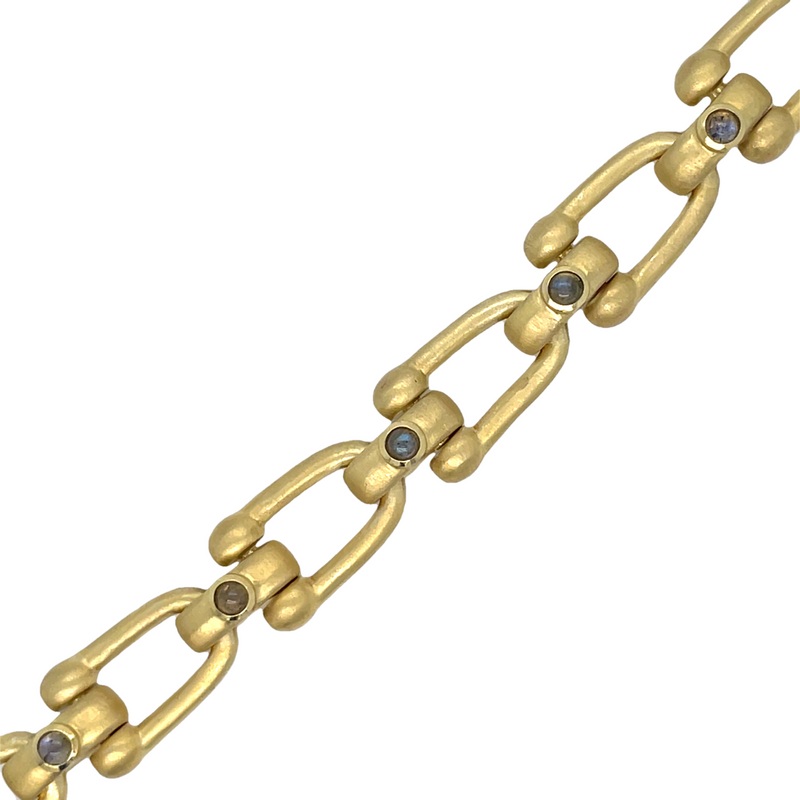 24K GOLD PLATED BRASS BRACELET