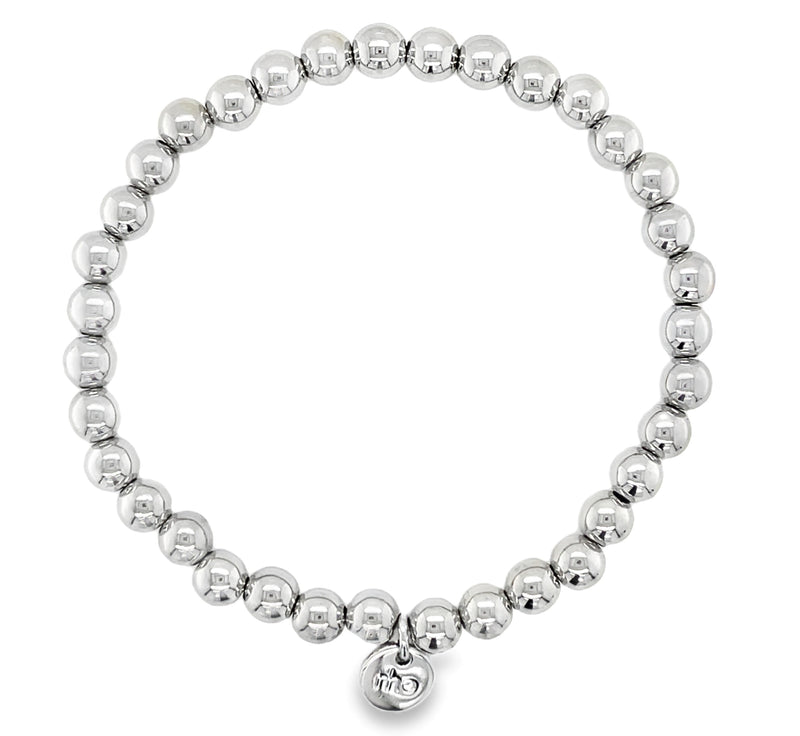 RHODIUM PLATED BRACELET  #807-00573