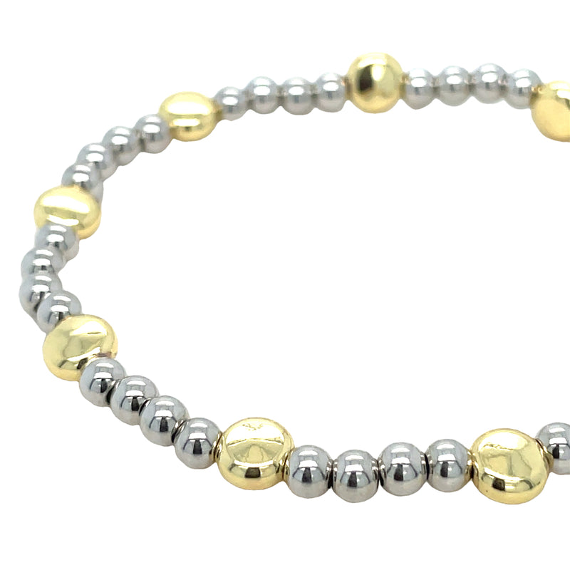 GOLD PLATED STERLING SILVER BRACELET