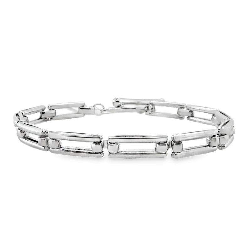 RHODIUM PLATED BRACELET  #807-00781