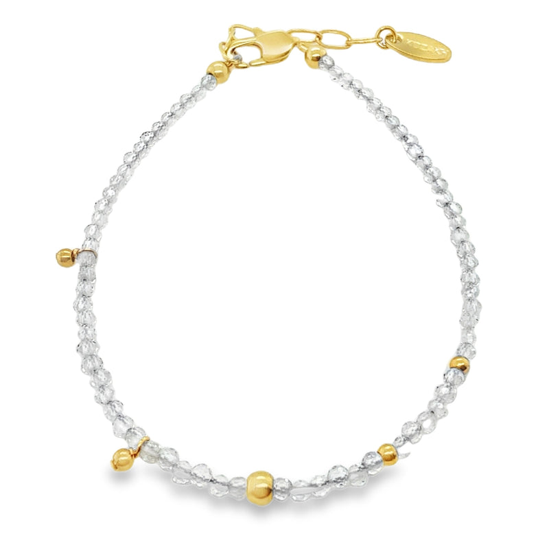 QUARTZ BEADED BRACELET  #807-00850