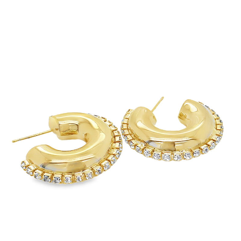 GOLD PLATED EARRINGS  #806-00643