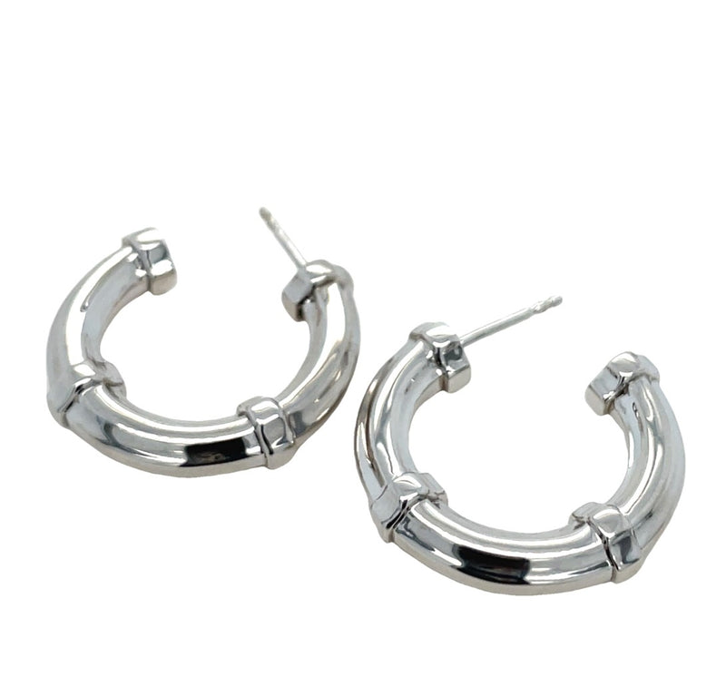 SILVER PLATED EARRINGS  #806-00526